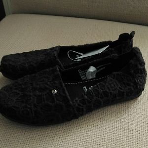 Mad Love girls lace summer loafers